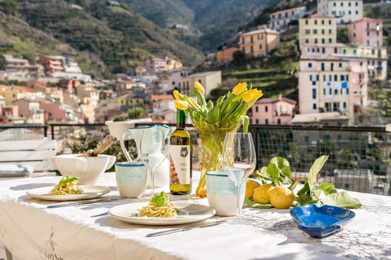 里奥马哲雷Villino Caterina House: Big Terrace Seaview公寓 外观 照片