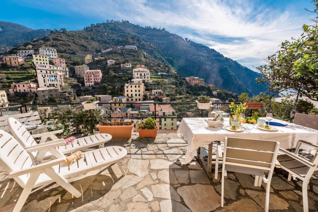 里奥马哲雷Villino Caterina House: Big Terrace Seaview公寓 外观 照片